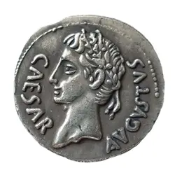 Reproduction Ancient Roman Silver Plated Decorative Commemorative Coin #39