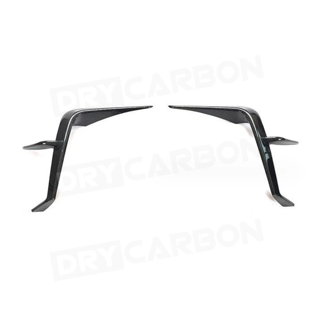 المصد الأمامي من ألياف الكربون Canards الكسوة لتويوتا GR86 2022-2023 سباق السيارات الجبهة الخائن زعنفة تنفيس الهواء طقم الجسم اكسسوارات