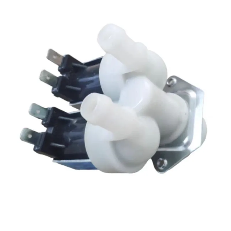 Dual Head Water Inlet Solenoid Valve FPS180G1, Replacement Spare Part for Drum Washing Machine