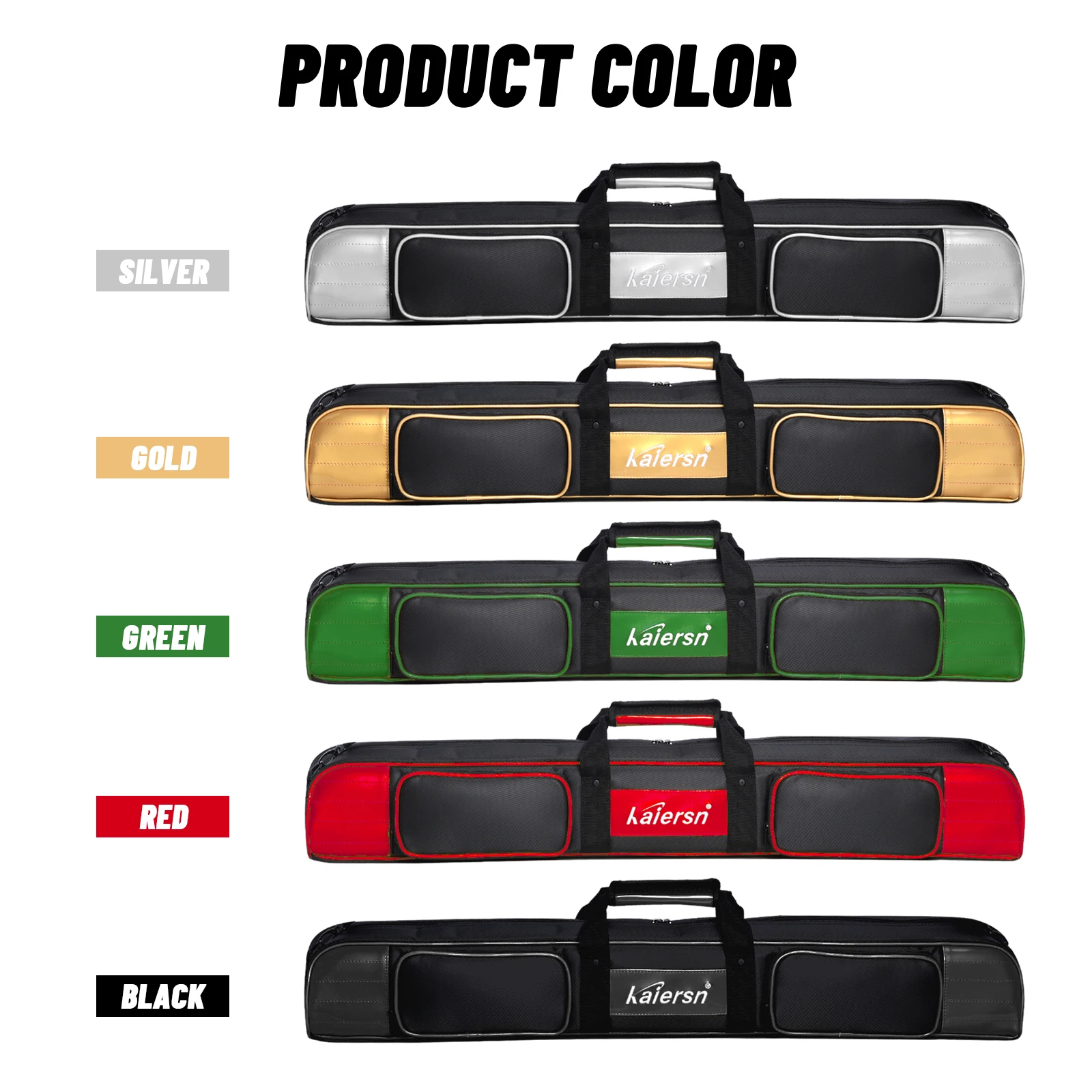 Premium-PU-Park-Golfschlägertasche mit einer Schulter, leichte Tragetasche für 2-Park-Golfschläger, Bälle, Handschuhe, Telefon und Zubehör – Detail 6
