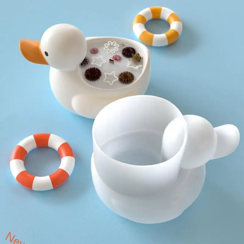 

Flexible Silicone Holder Mould for Decorative Duck Designs Accessory for Christmas and Festive Occasions