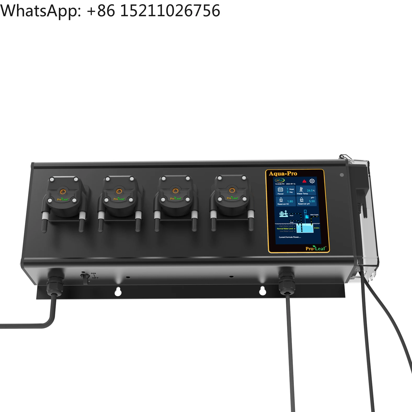 

Aqua-pro Factory Sale Small Environment Controller with 4/6/8 Pumps Hydroponics Fertilizer Device for Agriculture Irrigation