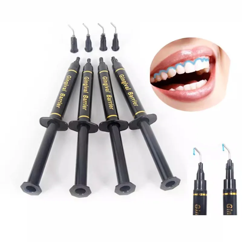 20Pcs Teeth Whitening Gingival Barrier /Dental Gum Dam Teeth Whitening Gum Protector Gel Protector Beauty Tooth Consumables