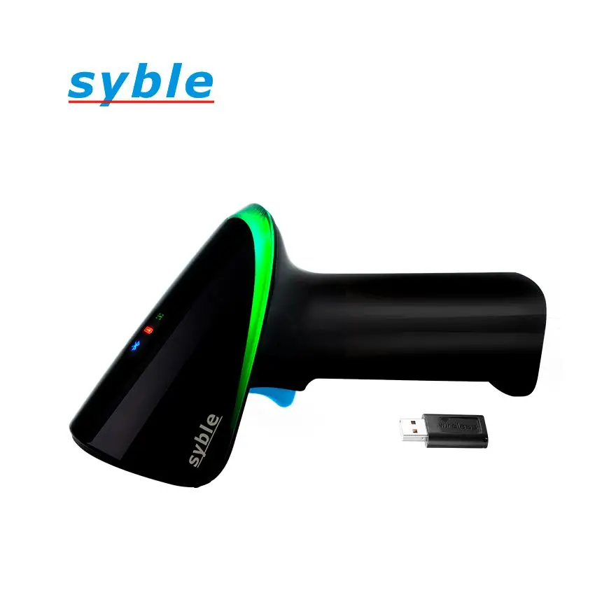Syble Factory Supply Directly XB-D20R Long Range 2D Handheld QR Bar Code Reader Scanner USB Wireless Barcode Scanner