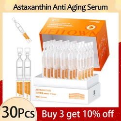 Astaxanthin Anti Aging Face Serum Niacinamide Whitening Remove Dark Spots Fine Lines Essence Moisturizing Firming SkinCare 30pcs