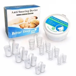 Silicone Snoring Solution Anti Snoring Devices Professional Snore Stopper Nose Vents Snore Nasal Dilators For Better Sleep