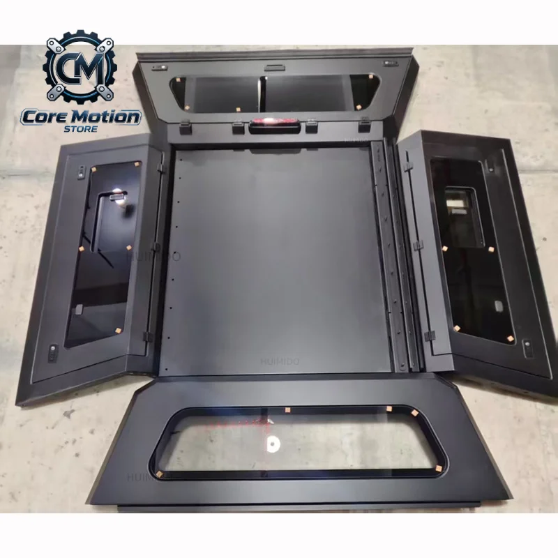 Hot Selling Heavy-Duty Aluminum Waterproof Locking Pickup High Canopy Cover