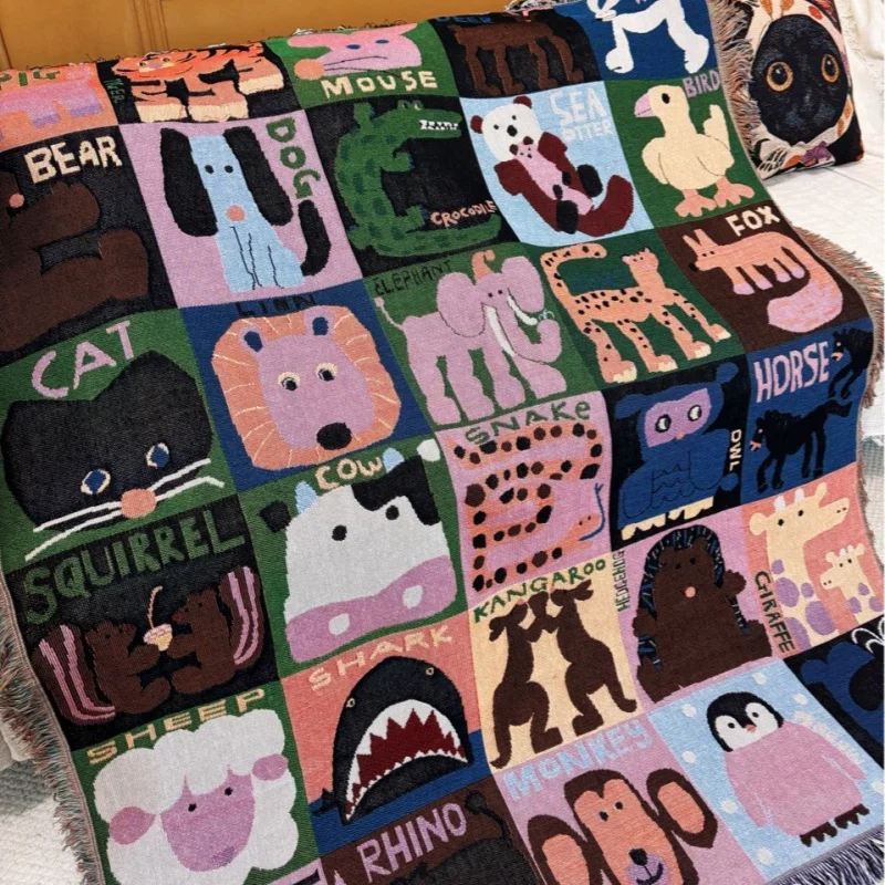 

Animal camping rugs outdoor sofa cover