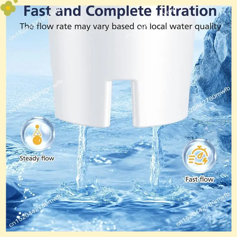LDHL 3 Pack Water Filter Replacement For Brita Classic Longlast Water Filter Pitcher For Drinking Water For Mavea 107007