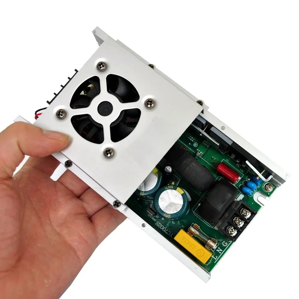 Self-cooling power supply 700W 800W each output 24V 25A with ball cooling fan