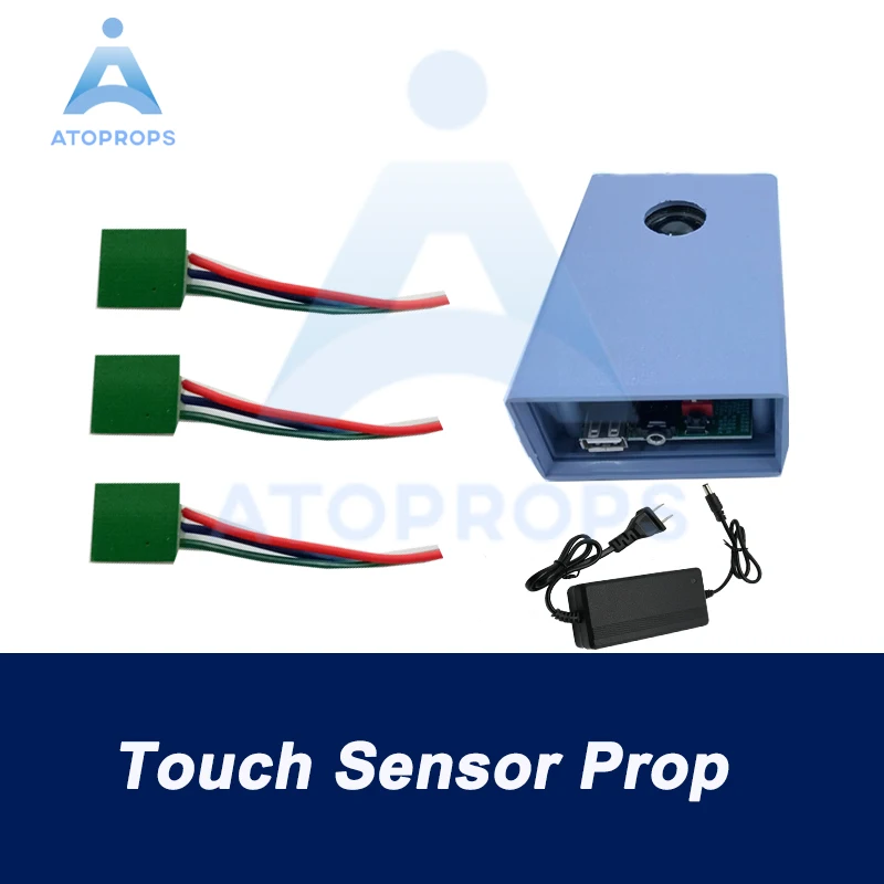 Touch Sensor Prop real life escape room touch the sensors in correct order to unlock ATOPROPS