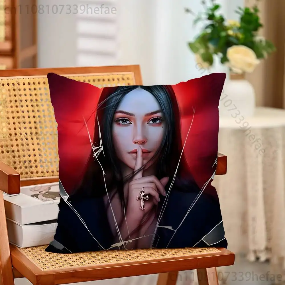Game Romance Clubs Kissenbezüge für Schlafzimmer, Wohnzimmer, Sofa, Heimdekoration, Polyester-Kissenbezug mit Reißverschluss – Detail 8