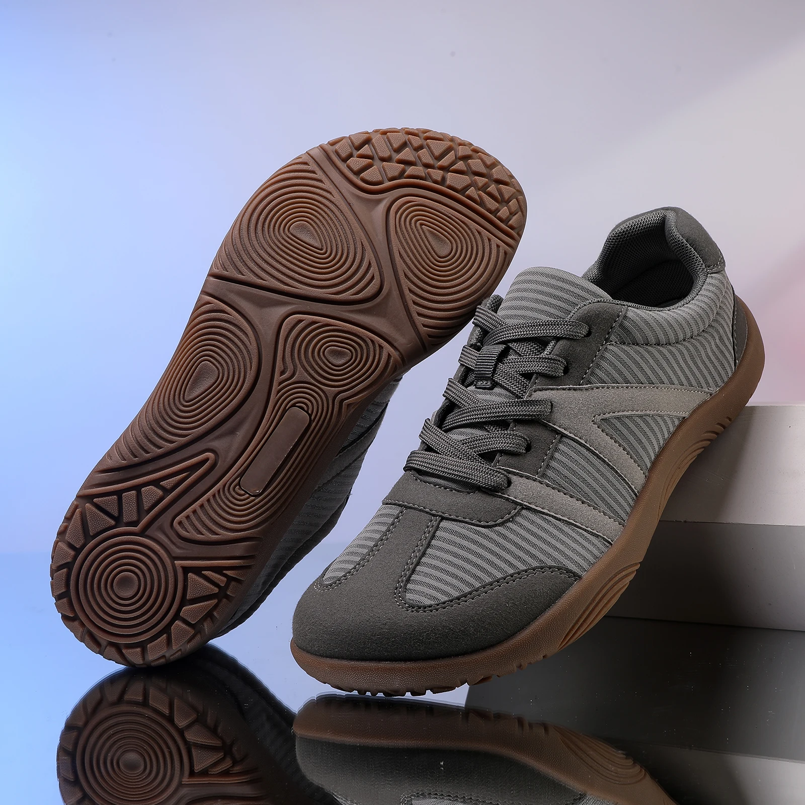 

Wide Toe Box Mens Causal Sneakers Zero Drop Barefoot Lightweight Shoes Comfortable Casual Walking Training Hiking Shoes