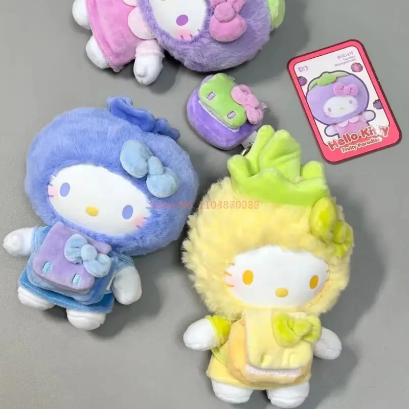 

Hot Genuine Hellokitty Fruity Paradise Series Blind Box Lovely Trendy Toys Bag Pendants Hellokitty Mystery Box Fruit Style Gifts