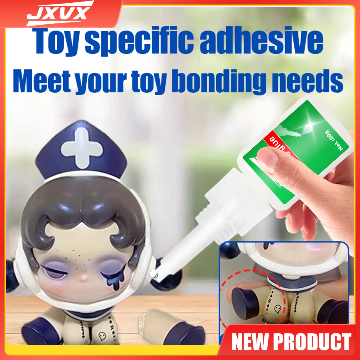 50 g de cola super oleosa multiusos Ecológica Cola artesanal Cola pura original Sem odor pungente para utilização segura em brinquedos de plástico Modelos DIY Artesanato Cola líquida.