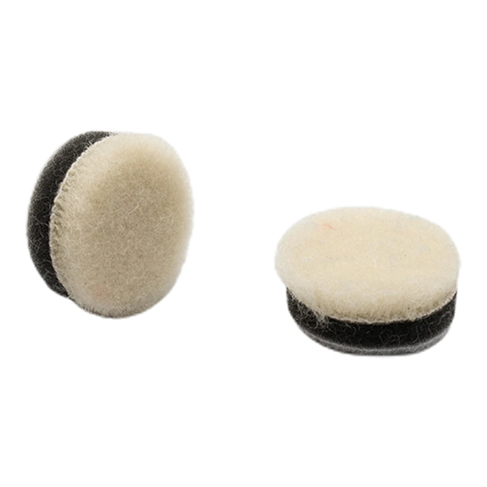 30 pz 1 pollice 25mm tamponi per lucidatura in lana supporto tampone per lucidatura per lucidatrice ceretta lucidatura lucidatura lucidatura lucidatore per la cura della vernice dell'auto