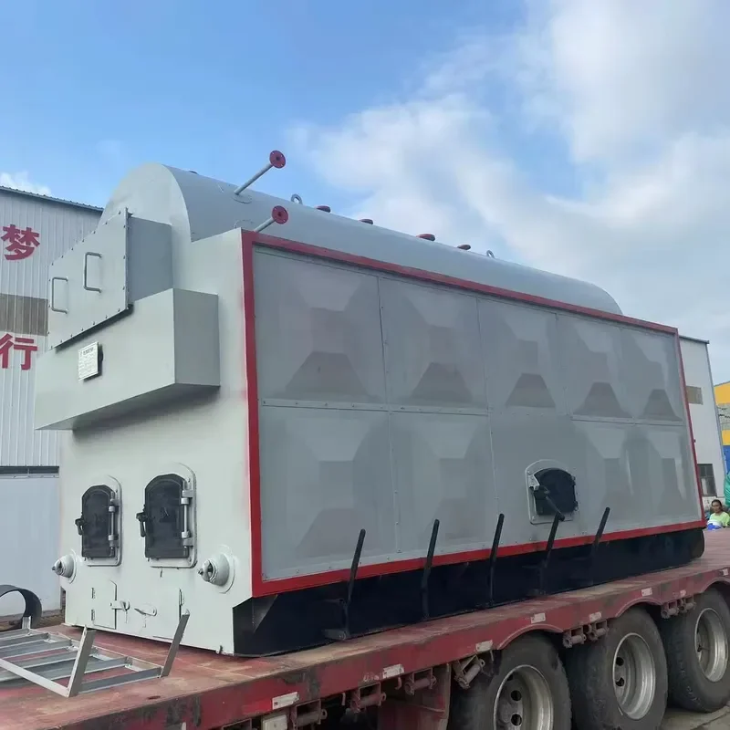 i DZH 1t 2t 4t 6t High Efficiency Industrial Steam Boiler Energy Saving Wood Pellet Steam Generator for Rubber Recycling