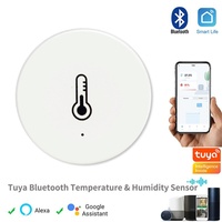 Tuya Zigbee Smart Temperature Humidity Sensor Smart Life APP Remote Monitor For Smart Home Work With Alexa Google Home Assistant