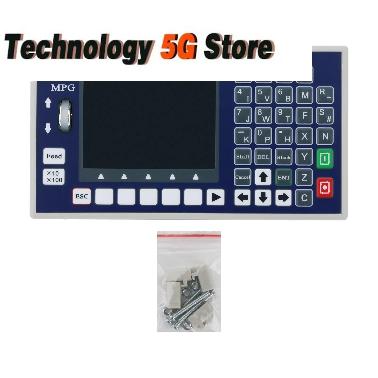 

TC55H 1/2/3/4 Axis CNC Controller System G Code Motion Controller WIth MPG For CNC Milling Machines