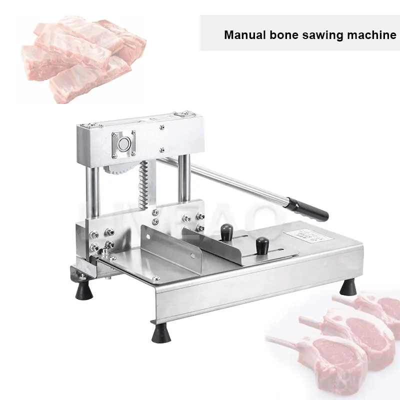 

Household Rib Chopping Knife Manual Bone Cutting Machine Minced Stainless Steel Meat Slicer Steak Lamb Chops Guillotine