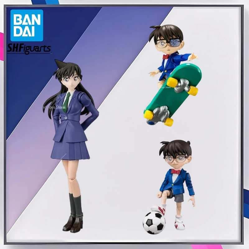 

Bandai Original S.h.figuarts Shf Conan Edogawa Tracking Part Detective Conan In Stock Anime Action Collection Figures Model