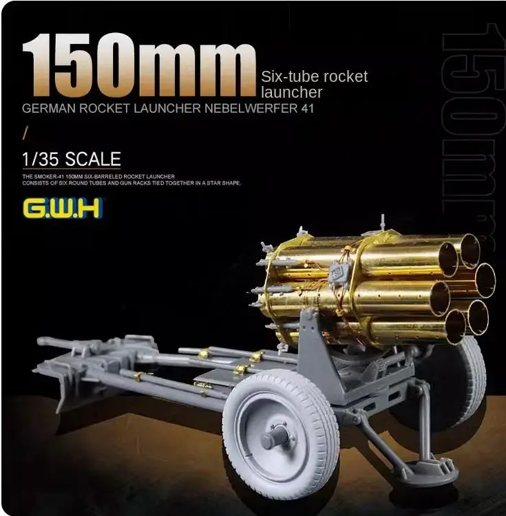 

Great Wall Hobby L3501 1/35 Scale GERMAN ROCKET LAUNCHER NEBELWERFER 41 Model