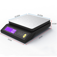 Digital Electronic Household Scale Counting Function Fully Waterproof 5/10KG Kitchen Scale Measuring Weighing Tools USB Charge