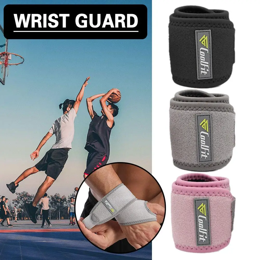 Unisex Wrist Guard Band Brace Support Carpal Tunnel Sprains Strain Gym Strap Sports Adjustable Wrist Protective Equipment