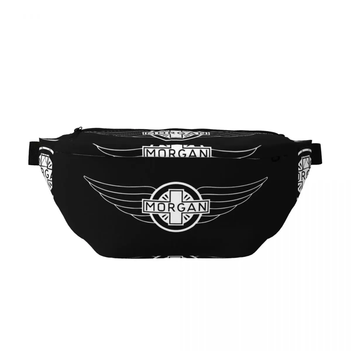 

Crossbody Waist Bag Morgan Motor Car Company Men Women Adjustable Fanny Pack Travel Running Money Phone Pouch Chest Bag
