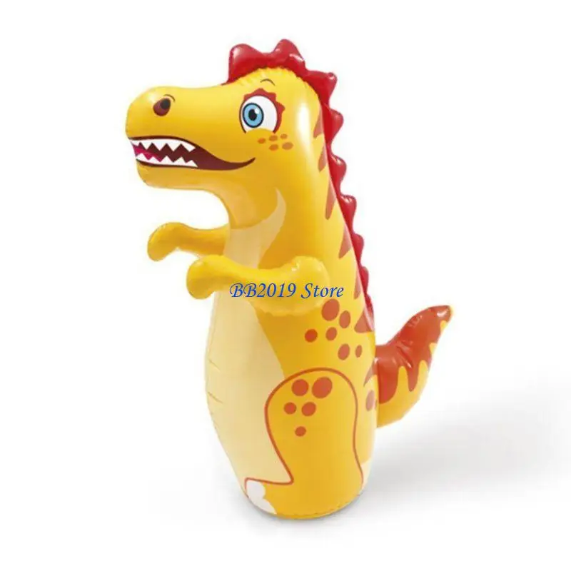 Q0KB 37in opblaasbaar bokszak speelgoedfeestjes puppy zwembad speelgoed voor jongens tieners leuke kinderen lucht gevulde