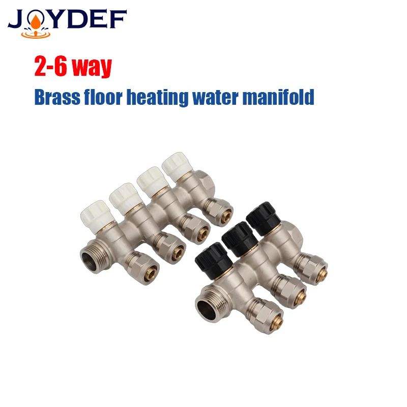 

ABST PEX DN20 DN25 2-6ways Brass Manifold Water Distribution Plumbing Manifolds