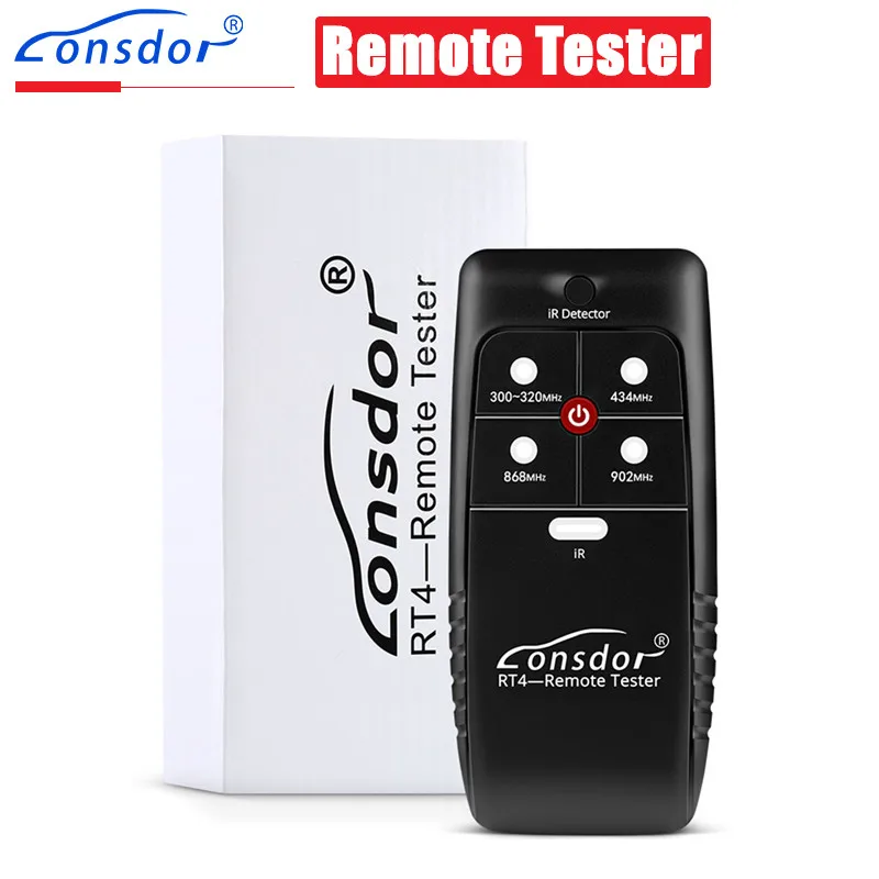 

CNP127 Lonsdor RT4 IR/FR Remote Tester Support 902mhz 868mhz 434mhz 315mhz IR For All Car Key Remote Frequency Test