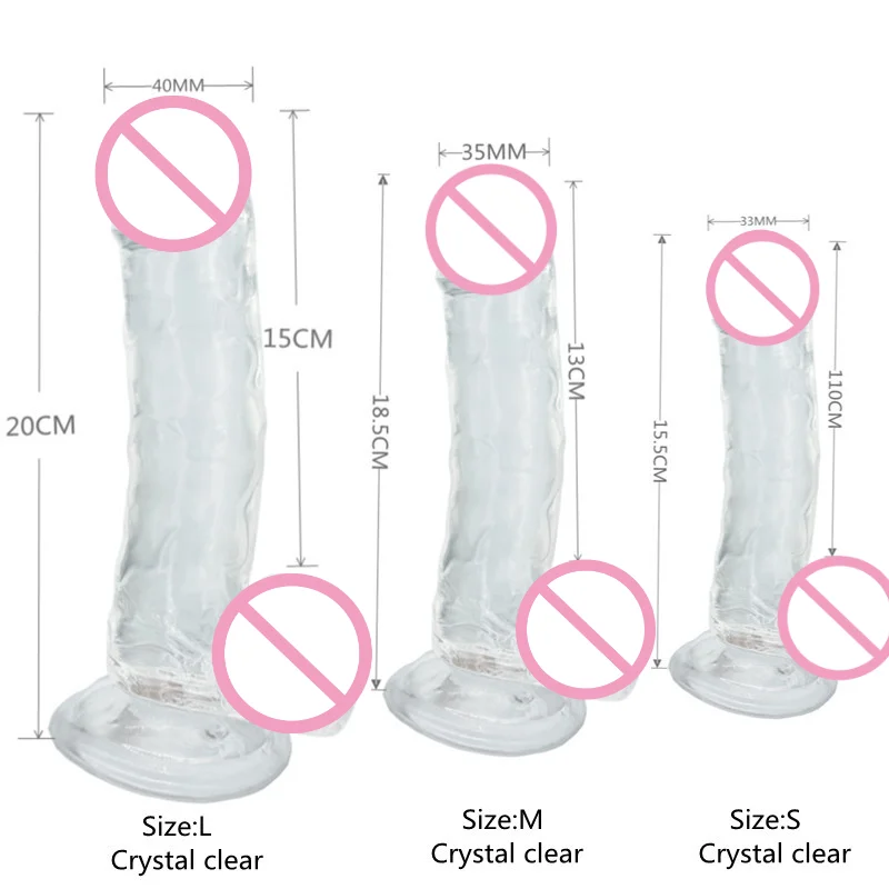 New Skin feeling Realistic Big Dildo Flexible Penis Dick With Suction Cup Strap-on Female Masturbation Strapon Dildo For Women