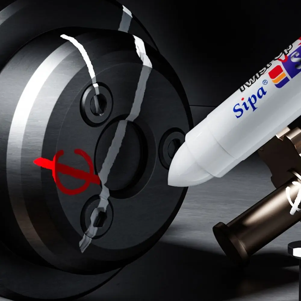 Solid Paint Pen High Temperature Resistant Oil-based Ink Marker Pen Waterproof Solid Paint Marker