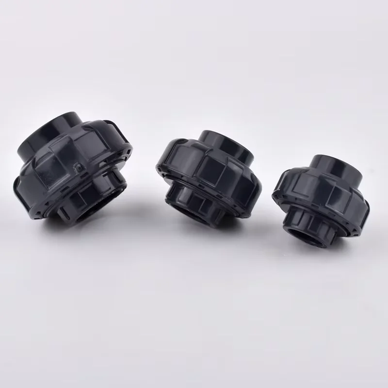 

1-10PC 20-110mm PVC Union Connector Garden Irrigation Joint Aquarium Fish Tank Detachable Joint Water Pipe Straight Fitting