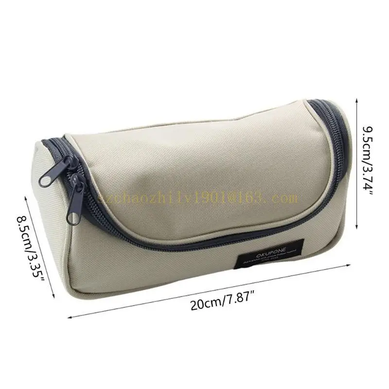 62KA Oxford Compartments PEN BEACT مع هدية حقيبة تخزين ZIPPER للطلاب