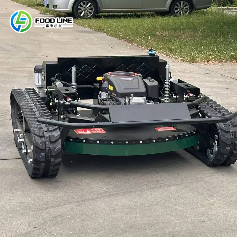 

Customize Remote Control Slope Mower For Sale Multifunctional Wireless Remote Control Lawn Mower