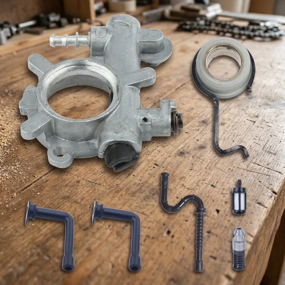 1125 640 3201 Oil Pump Gear Kit For 034 036 MS340 For MS360 For Chainsaws Gear Kits Garden Power Tool Parts