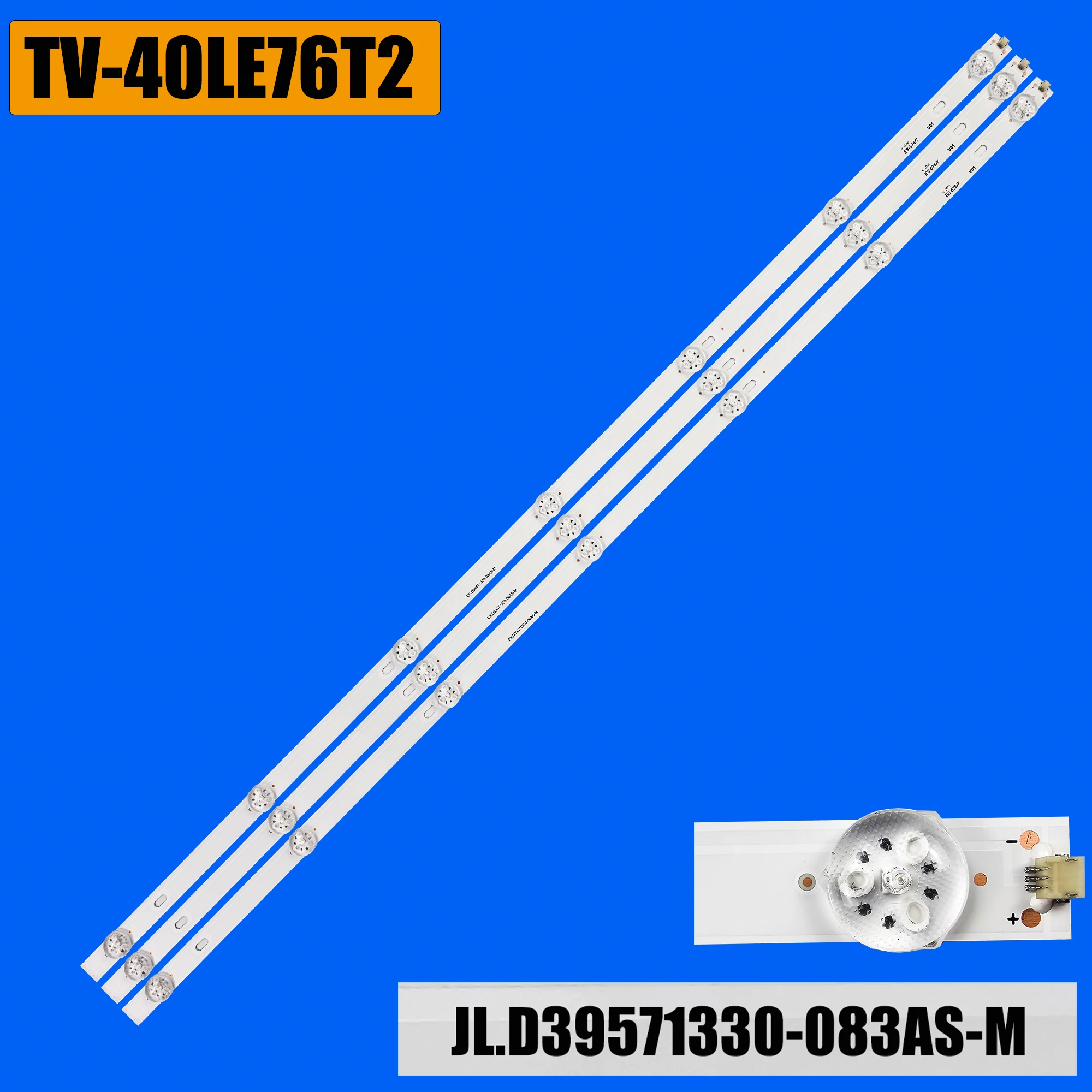 Лента светодиодной подсветки для телевизора-40LE76T2 TV-40LE78T2S2SM TV-40LE77SM SL-TV40LDSMTC JL.D39571330-083AS-M
