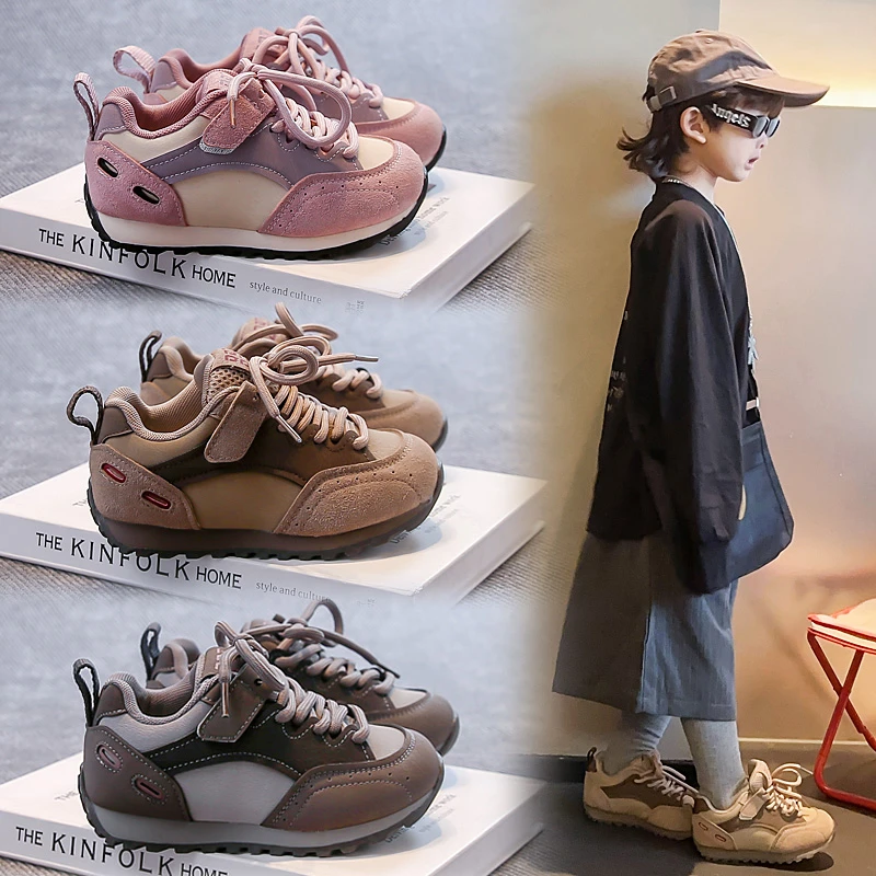 

2025 New Child Simple Comfortable and High Quality Sports Shoes Casual High Quality Insole Stylish Boys Girls Casual Shoes