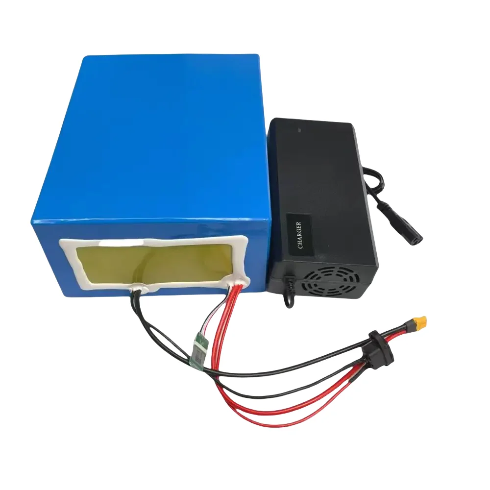 Lifepo4, 72V40Ah, BMS 24S, Pour Moto Électrique 3000W,-7000W, Scooter Électrique, Voiture d'Équilibre