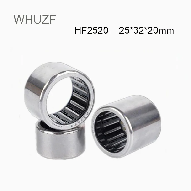 

WHUZF Free Shipping HF2520 Bearing 25*32*20mm ABEC-5 5PCS Drawn Cup Needle Roller Clutch HF253220 FC-25 Needle Bearings