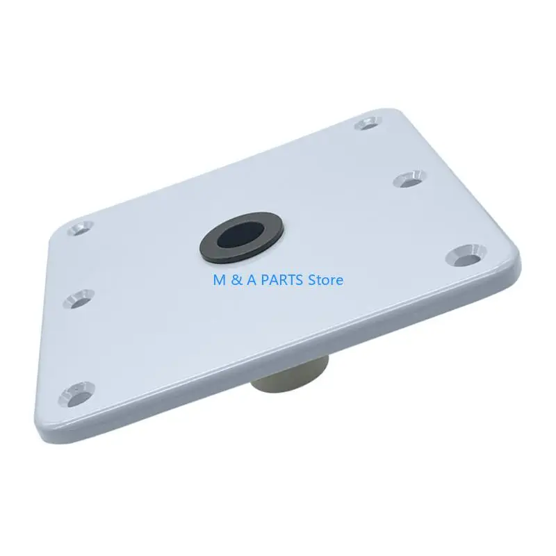 U1JF Marine Canoes Seating Pedestals Aluminum Base Pin Post Socket Suitable for Safe Comfortable Boating Fishing and Boats