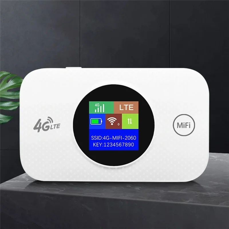 MF968 4G WIFI Hotspot 4G SIM WIFI Router dengan Slot Kartu Sim 4G Mini LTE Router Perjalanan Wifi Router 3000Mah 150Mbps Router