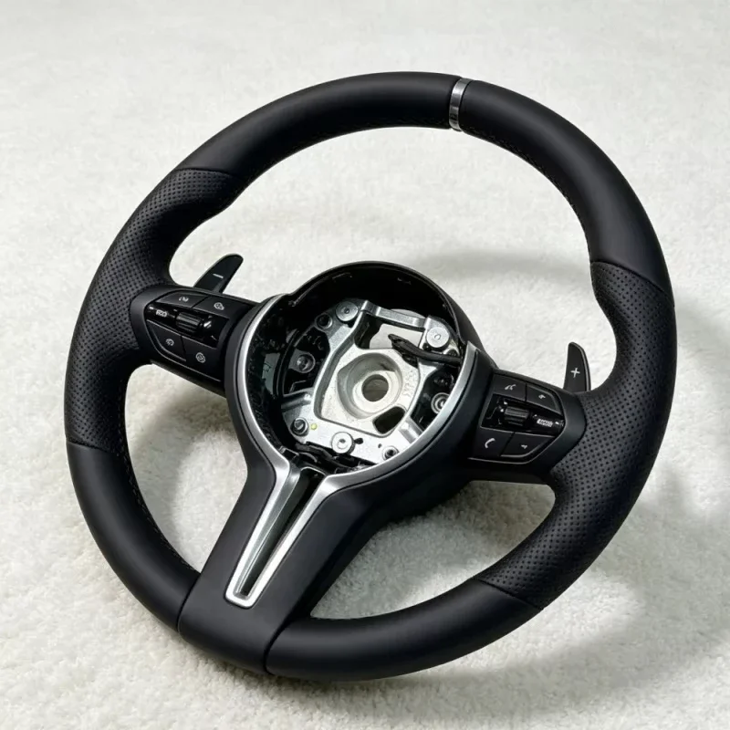 

With Silvery Mark M Series For BMW X3 F25 F80 E90 E70 E84 M3 M5 F20 F22 F23 F30 F33 F34 X1 F48 X5 F15 Interior Steering Wheel