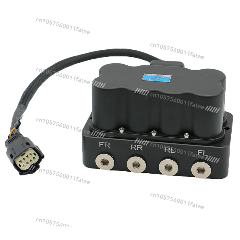 

Waterproof Valveblock Air Ride Suspension for Car Truck and Trailer 200 Psi Solenoid Valve Manifold With Remote 1/4" 3/8"