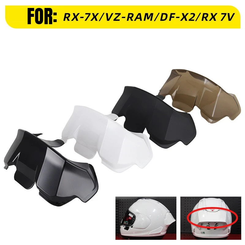 Helmet Spoiler Rear Trim Helmet Spoiler Accessories for Arai RX7X RX-7X VZ-Ram RX7V RX7 RX7X DF-X2 Accesorios Para Moto Мотошлем