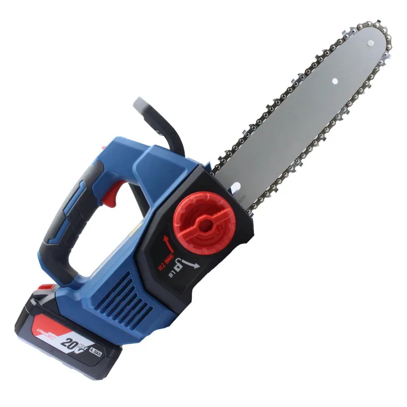 20V Brushless Chain Saw Garden Tool Set 10 Inch Wood Cutting Machine Lithium Battery Power Industrial Grade