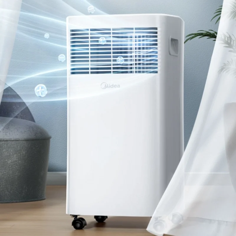Midea-تكييف هواء متحرك ، تبريد 1 حصان فقط ، تركيب مجاني ، مطبخ ، غرفة معيشة