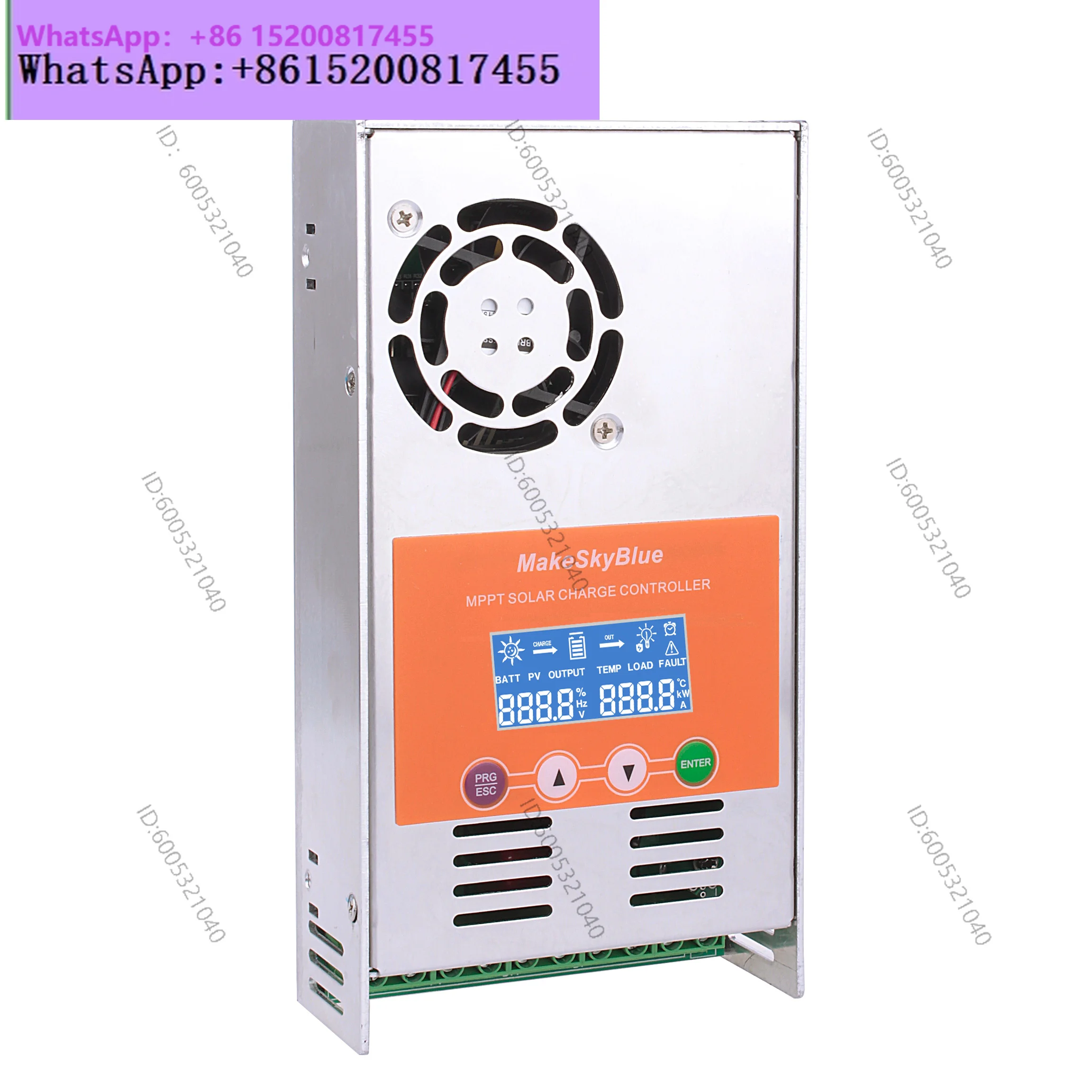 The fourth generation solar MPPT controller 12V24V36V48V96V intelligent identification with communication